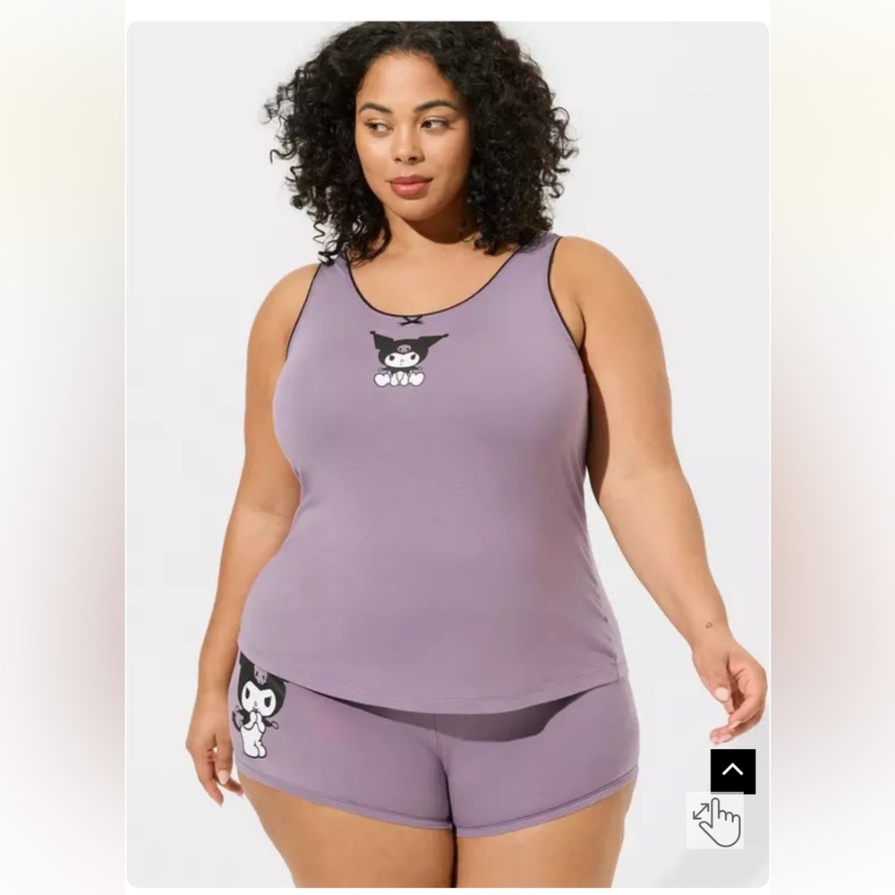 Sanrio Kuromi Cotton Sleep Tank